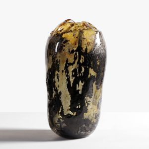 Flower Infused Glass Vessel: 03