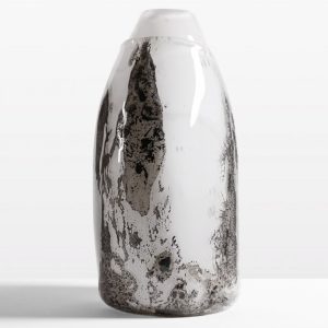 Flower Infused Glass Vessel: 04